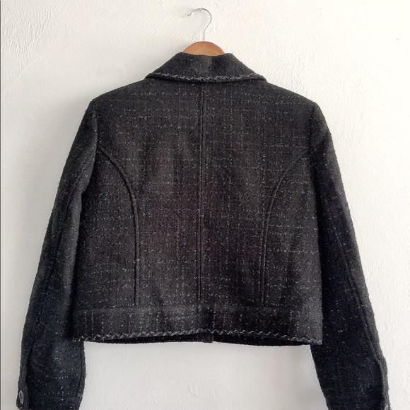 ✨Crop Blazer Jacket by Katherine of NY - Size L✨ - Picture 6 of 8